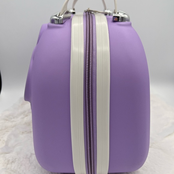 ⭐️  Hello Kitty Cosmetic Makeup Travel Carry On Hard Shell Bag  Case ⭐️ - Picture 5 of 7